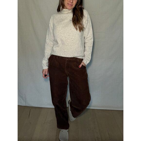 Vintage Chocolate Brown Corduroy Trousers - Picture 7 of 9